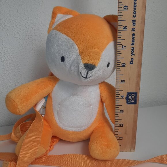 Goldbug On the Go Plush Fox Backpack Leash Toddler Safety Harness - Picture 3 of 6